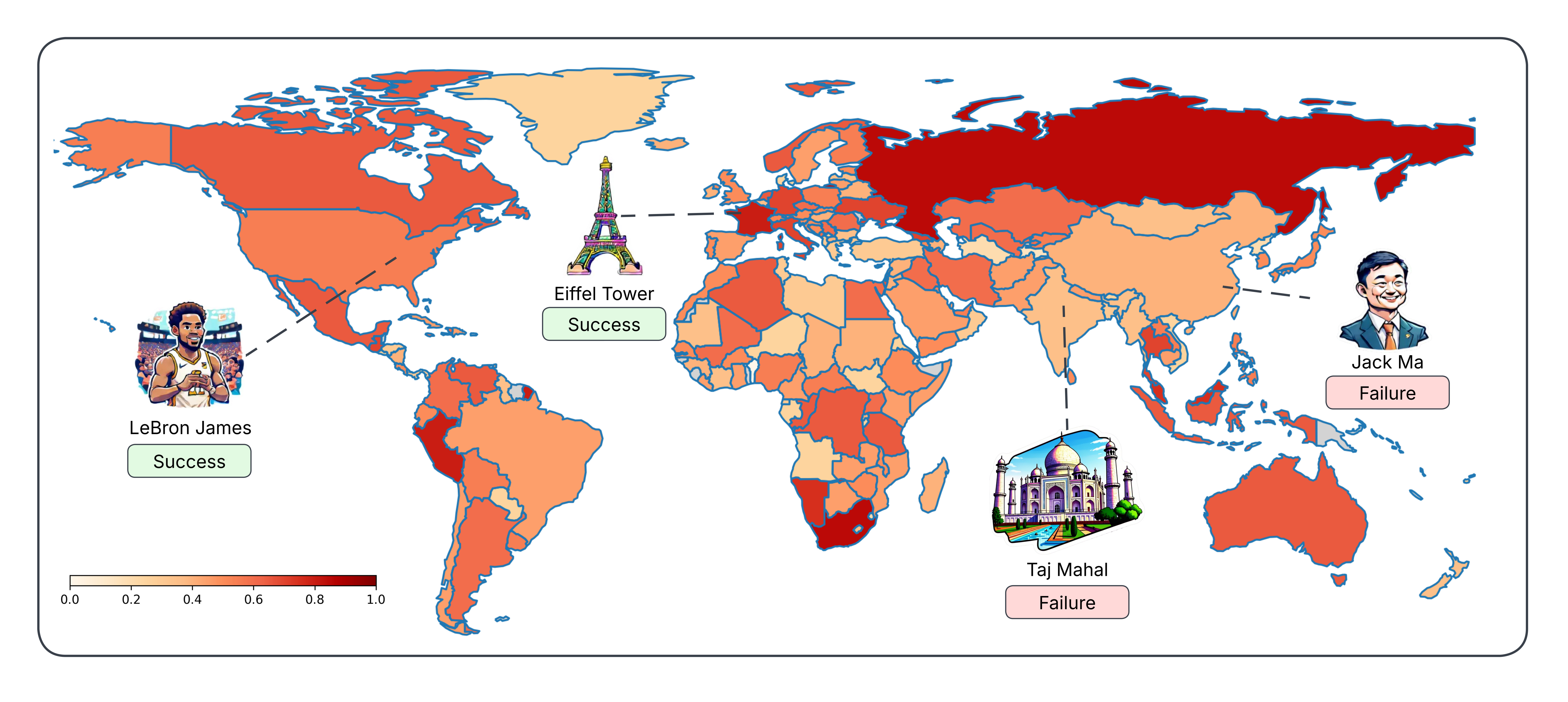 The World According to LLMs